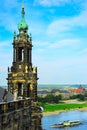 The Kreuzkirche church. Dresden, Germany Royalty Free Stock Photo