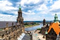 The Kreuzkirche church in Dresden Royalty Free Stock Photo