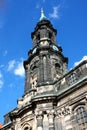 Kreuzkirche meaning Church of the Holy Cross in Dresden Germany Royalty Free Stock Photo