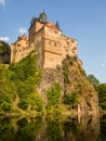 Kriebstein Castle in Central Saxony Royalty Free Stock Photo