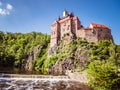Kriebstein Castle in Saxony Eastern Germany Royalty Free Stock Photo