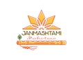 Krihna Janmashtami Mahotsav. Logo concept design Royalty Free Stock Photo