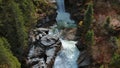 Krimml Waterfalls in Austrian Alps