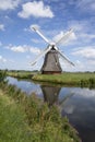 Dutch windmill Krimstermolen Royalty Free Stock Photo