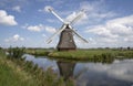 Dutch windmill The Krimstermolen Royalty Free Stock Photo