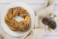 Kringle stonian for christmas Royalty Free Stock Photo