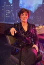 Kris Jenner statue at Madame Tussauds in Times Square in Manhattan, New York City,