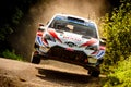 Kris Meeke and Sebastian Marshall at ADAC Rally Germany