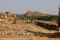 Krishna Bazaar, Hampi near Hospete, Karnataka, India