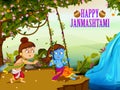 Krishna Janmashtami background