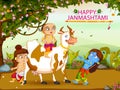 Krishna Janmashtami background