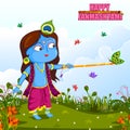 Krishna Janmashtami background