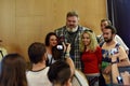Kristian Nairn (Hodor, Game of Thrones) at a press conference
