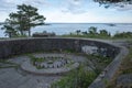 Fort Odderoya, built 1667-1914, played a major role in battle of Kristiansand