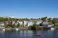 Kristiansten fortress and residential houses Trondheim