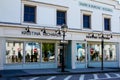 Kristina Richards Clothing Boutique, located on Touro Street in Newport, RI. Royalty Free Stock Photo