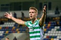 Kristoffer Ajer, reacts to referee decission Royalty Free Stock Photo