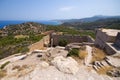 Kritinia castle on Rhodes island, Greece