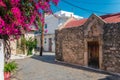 Kritsa Crete,  Traditional Cretan village Royalty Free Stock Photo