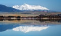 Krivan peak reflected in Liptovska Mara