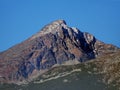 Krivan Peak in Slovak High Tatras at autumn