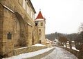 Krivoklat Castle. Bohemia. Czech Republic Royalty Free Stock Photo