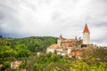 Krivoklat castle in Czech republic Royalty Free Stock Photo