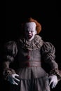 Krivoy Rog. Ukraine. February 2024. Dancing Clown Pennywise Neca