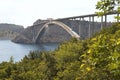 Krk bridge Royalty Free Stock Photo