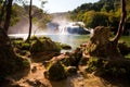 Krka limestone falls