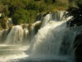 Krka National Park, located in central Dalmatia, near the town of ÃÂ ibenik Royalty Free Stock Photo