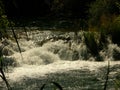 Krka National Park, located in central Dalmatia, near the town of ÃÂ ibenik Royalty Free Stock Photo