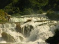 Krka National Park, located in central Dalmatia, near the town of ÃÂ ibenik Royalty Free Stock Photo