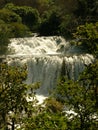 Krka National Park, located in central Dalmatia, near the town of ÃÂ ibenik Royalty Free Stock Photo