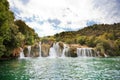 Krka, Sibenik, Croatia - Swimming within the cascades of Krka National Park
