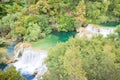 Krka, Sibenik, Croatia - Visiting the famous Cascades of Krka