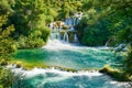 Krka Waterfalls (Krka National Park, Croatia) Royalty Free Stock Photo