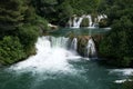 Krka waterfalls national park Royalty Free Stock Photo