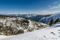 Krkonose Giant Mountains In Winter - Czechia Royalty Free Stock Photo