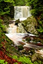 Krkonose waterfall