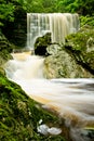 Krkonose waterfall Royalty Free Stock Photo