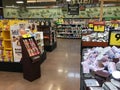 Kroger grocery store interior holiday cooking displays