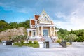 Krom Luang Chumphon Thailand January 2020, a temple inhonor of the Thai prince at Chai Ree beach