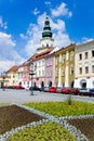 Kromeriz castle (UNESCO) and square in Kromeriz, Moravia, Czech