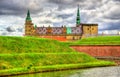 Kronborg Castle, known as Elsinore in the Tragedy of Hamlet - Denmark Royalty Free Stock Photo