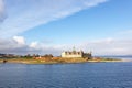 Kronborg Castle near Elsinore village in Denmark Royalty Free Stock Photo