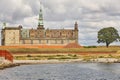 Kronborg Helsingor castle fortification and tower. Denmark Royalty Free Stock Photo