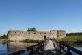 Kronoberg Castle ruin utsid of vaxsjo smaland sweden