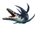 Kronosaurus was a marine reptile Royalty Free Stock Photo