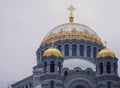 Kronstadt city church building religion sky Royalty Free Stock Photo